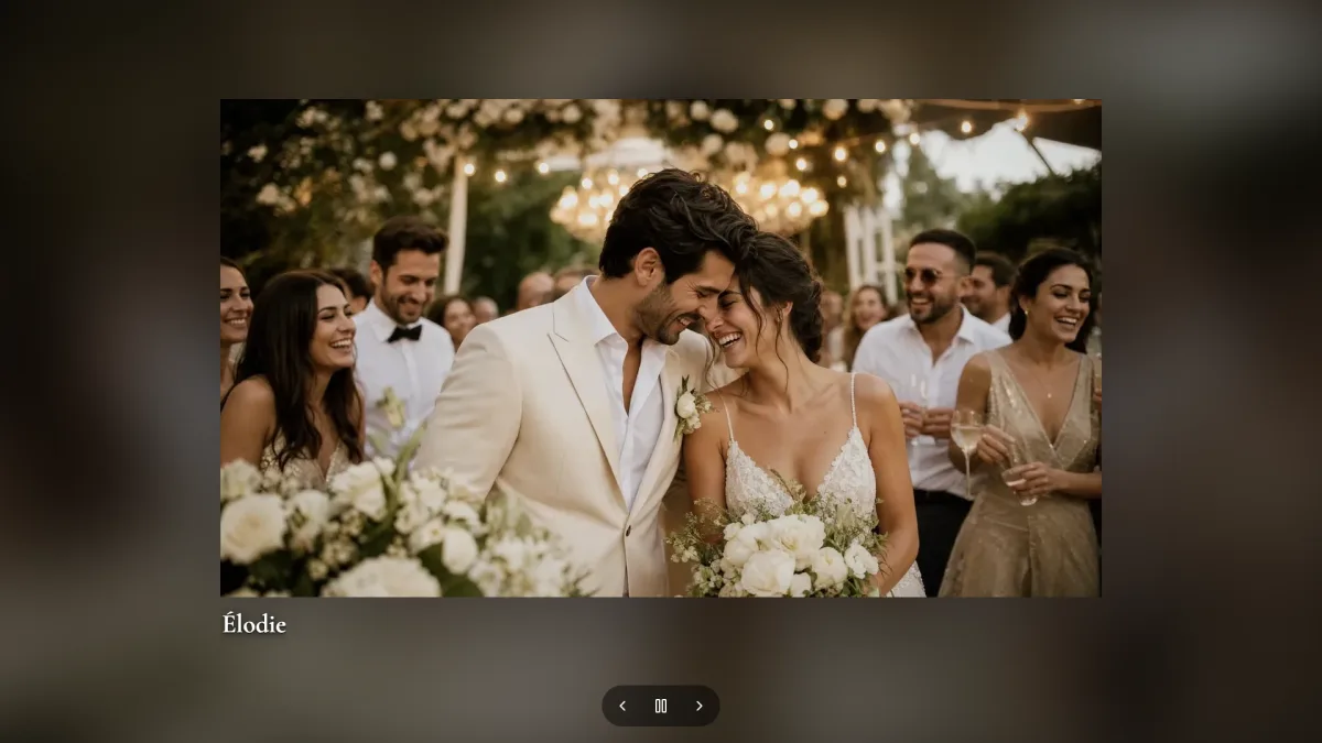 Slideshow in the Elegant style