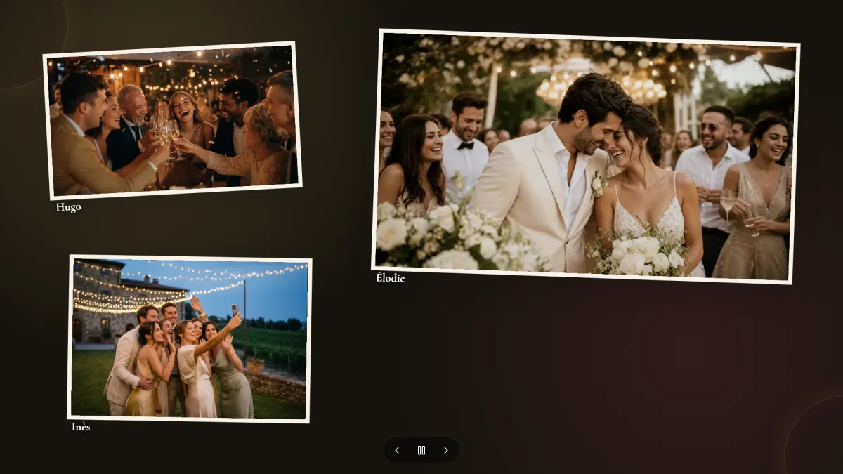 Slideshow in the Festive style