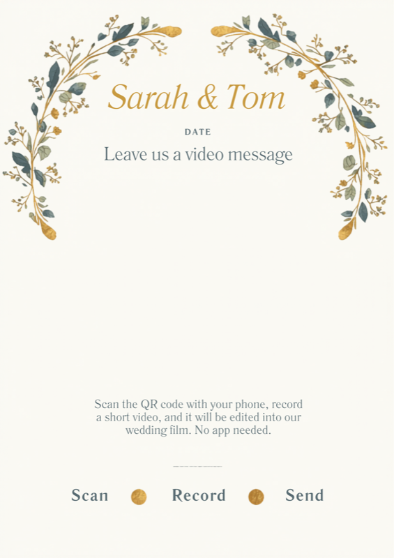 Wedding — Flyer template